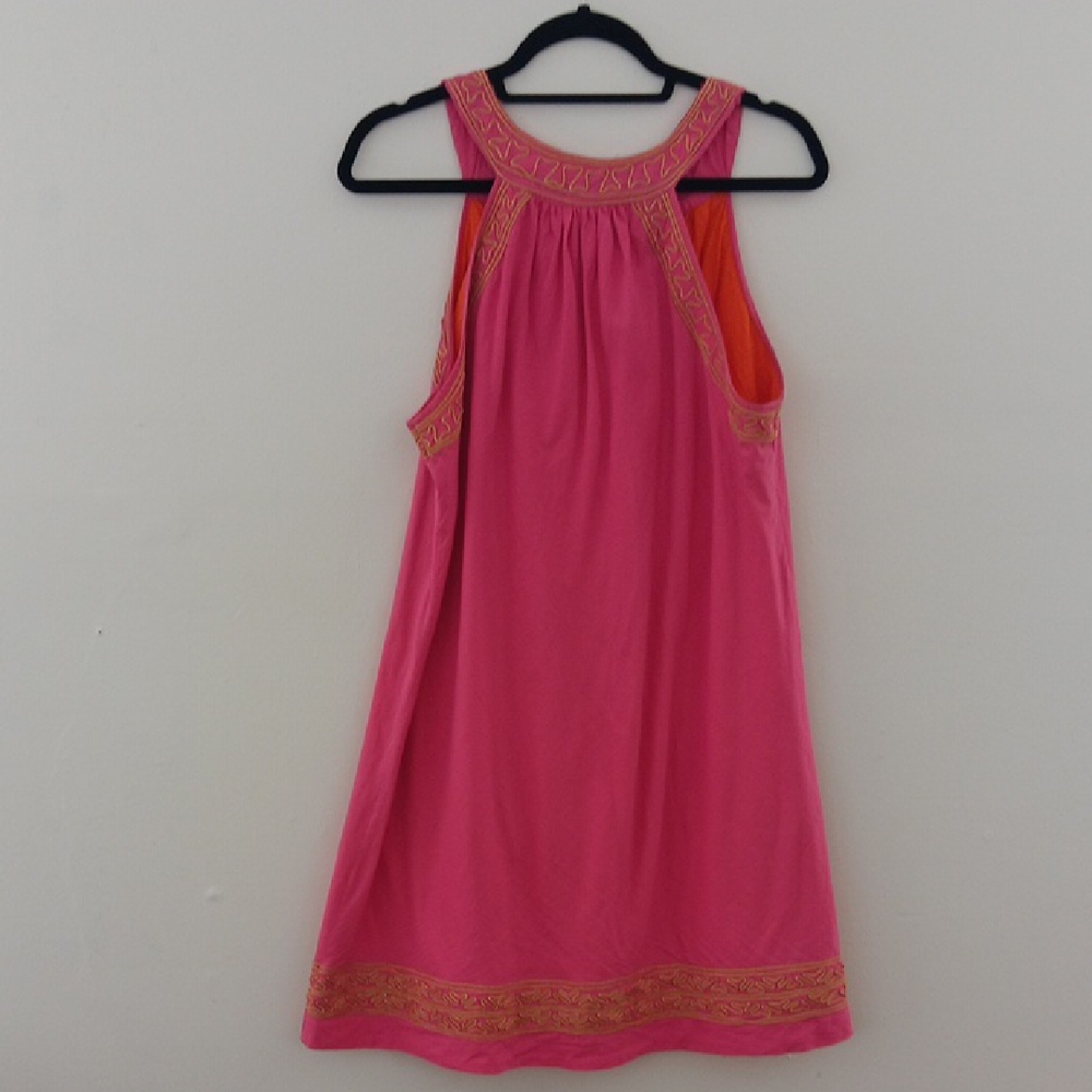 Gretchen Scott Designs Pink and Gold Chemise - Picture 6 of 9
